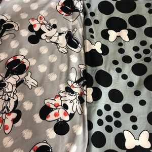 Lularoe OS Disney Leggings NWT, set of 2